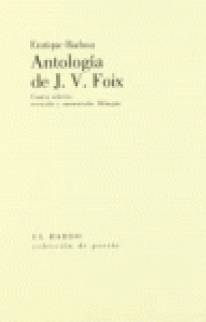 ANTOLOGÍA DE J. V. FOIX